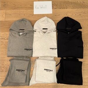 Fear Of God Essentials Hoodies And Pants